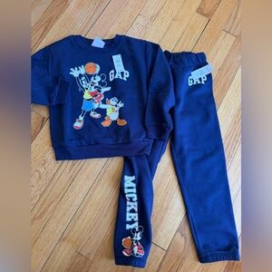 Toddler Gap Mickey & Friends Basketball Matching Set 5T Brand New With Tags